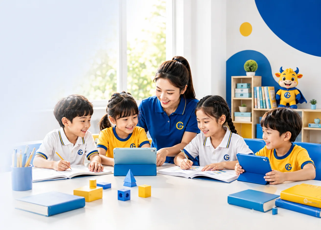 Giáo viên Gobefun học cùng học sinh