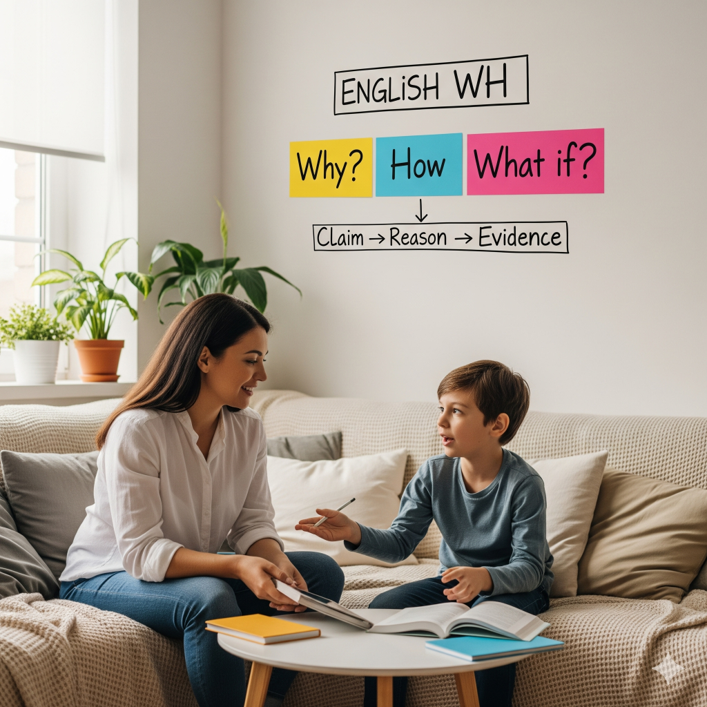 Cách xây dựng môi trường học tiếng Anh phản biện ngay tại nhà