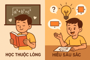 học thuộc lòng và hiểu sâu sắc