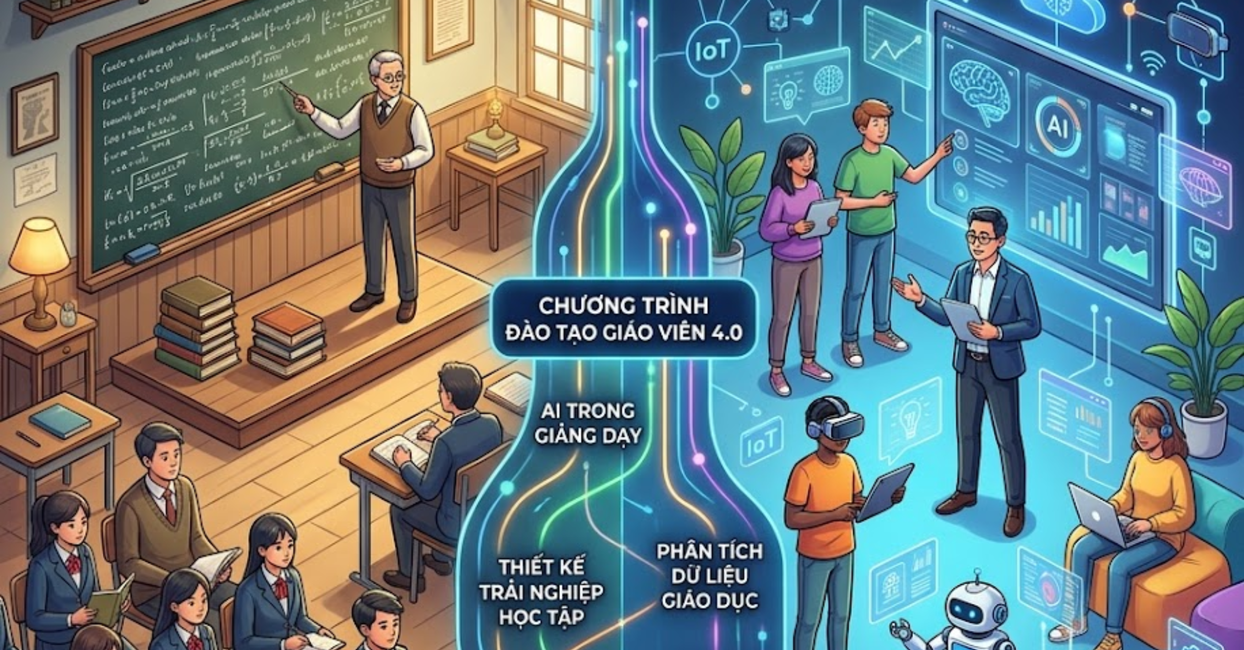 Đào Tạo Giáo Viên 4.0: Từ Người Dạy Đến Người Dẫn Dắt