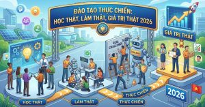 Đào Tạo Thực Chiến: Học Thật, Làm Thật, Giá Trị Thật 2026