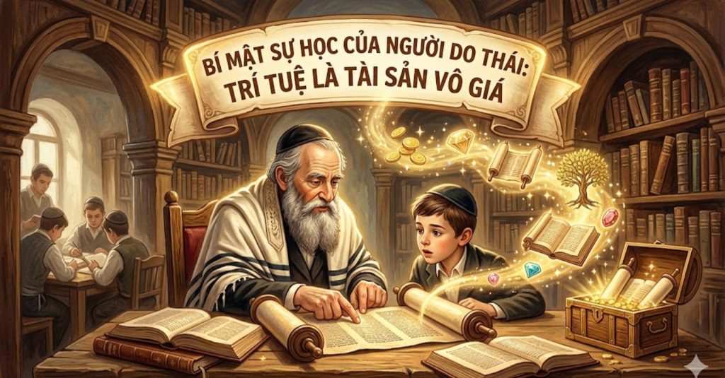 Bí Mật Sự Học Của Người Do Thái: Trí Tuệ Là Tài Sản Vô Giá
