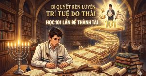 Bí Quyết Rèn Luyện Trí Tuệ Do Thái: Học 101 Lần Để Thành Tài