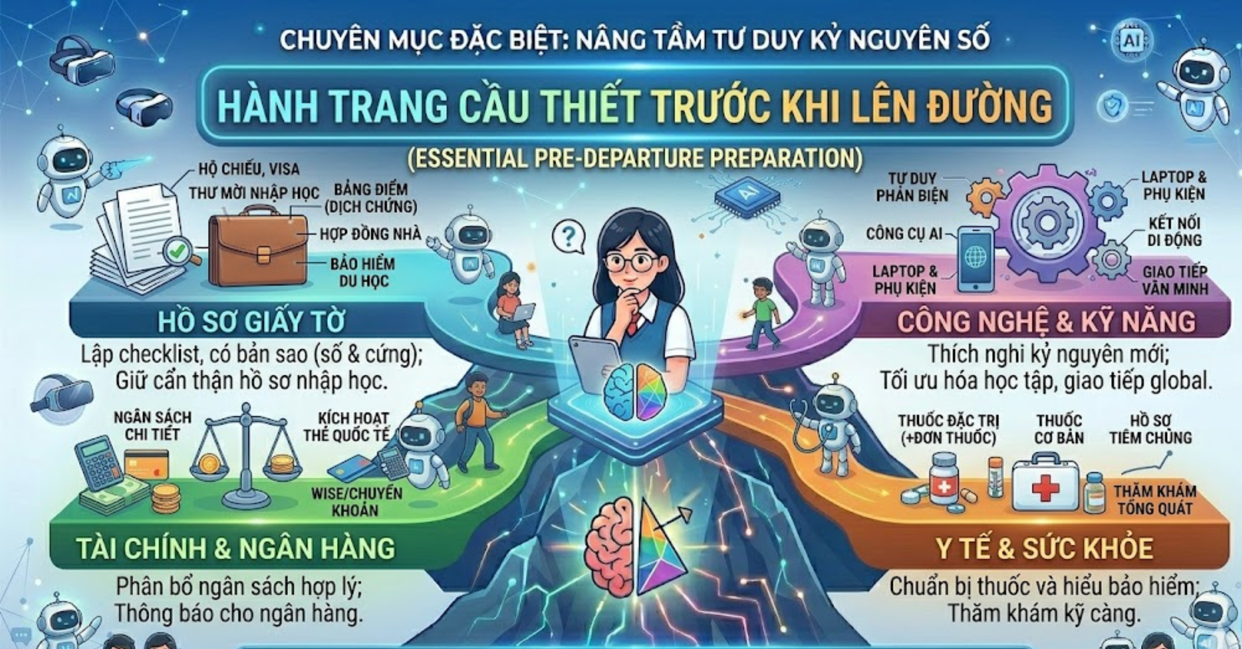 Hành Trang Cần Thiết Trước Khi Lên Đường