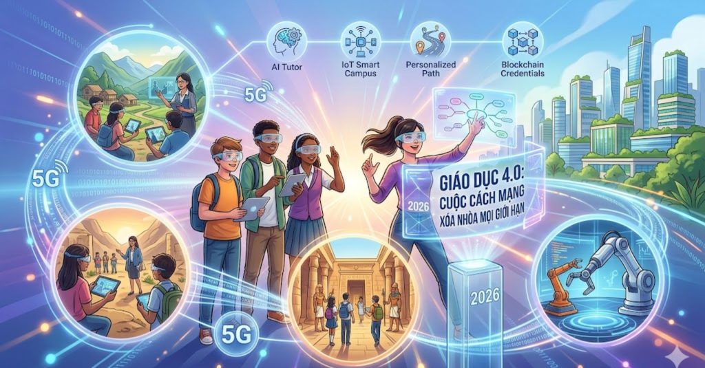Giáo Dục 4.0: Cuộc Cách Mạng Xóa Nhòa Mọi Giới Hạn 2026