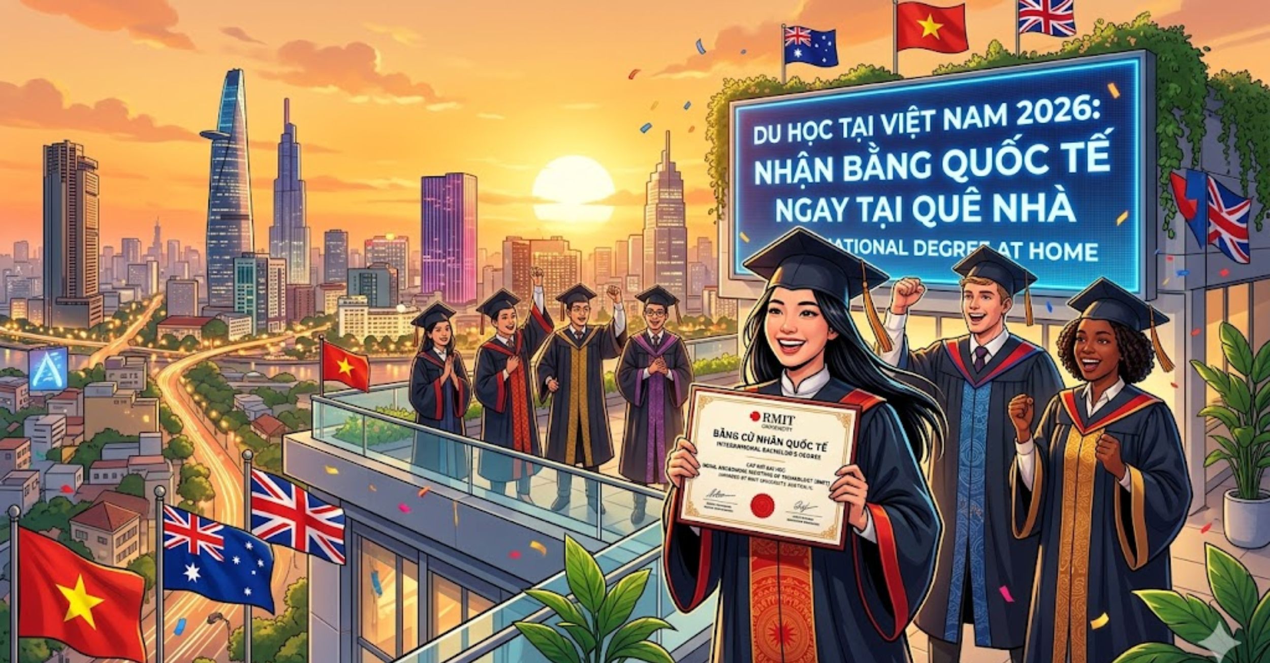 Du Học Tại Việt Nam: Nhận Bằng Quốc Tế Ngay Tại Quê Nhà 2026