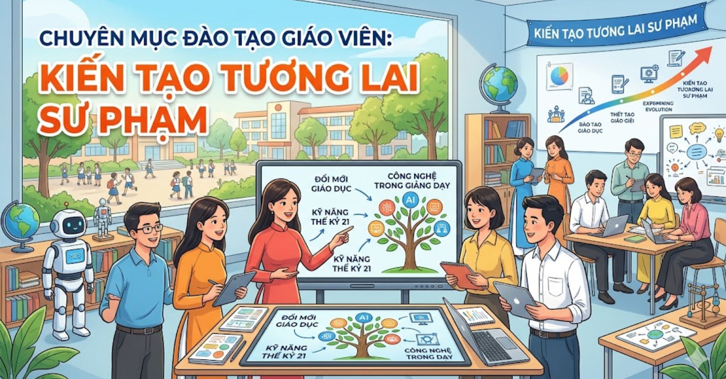 Chuyên Mục Đào Tạo Giáo Viên: Kiến Tạo Tương Lai Sư Phạm