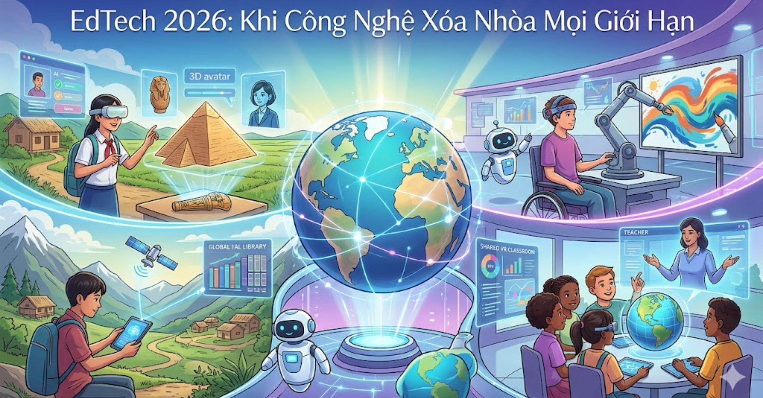 EdTech 2026: Khi Công Nghệ Xóa Nhòa Mọi Giới Hạn