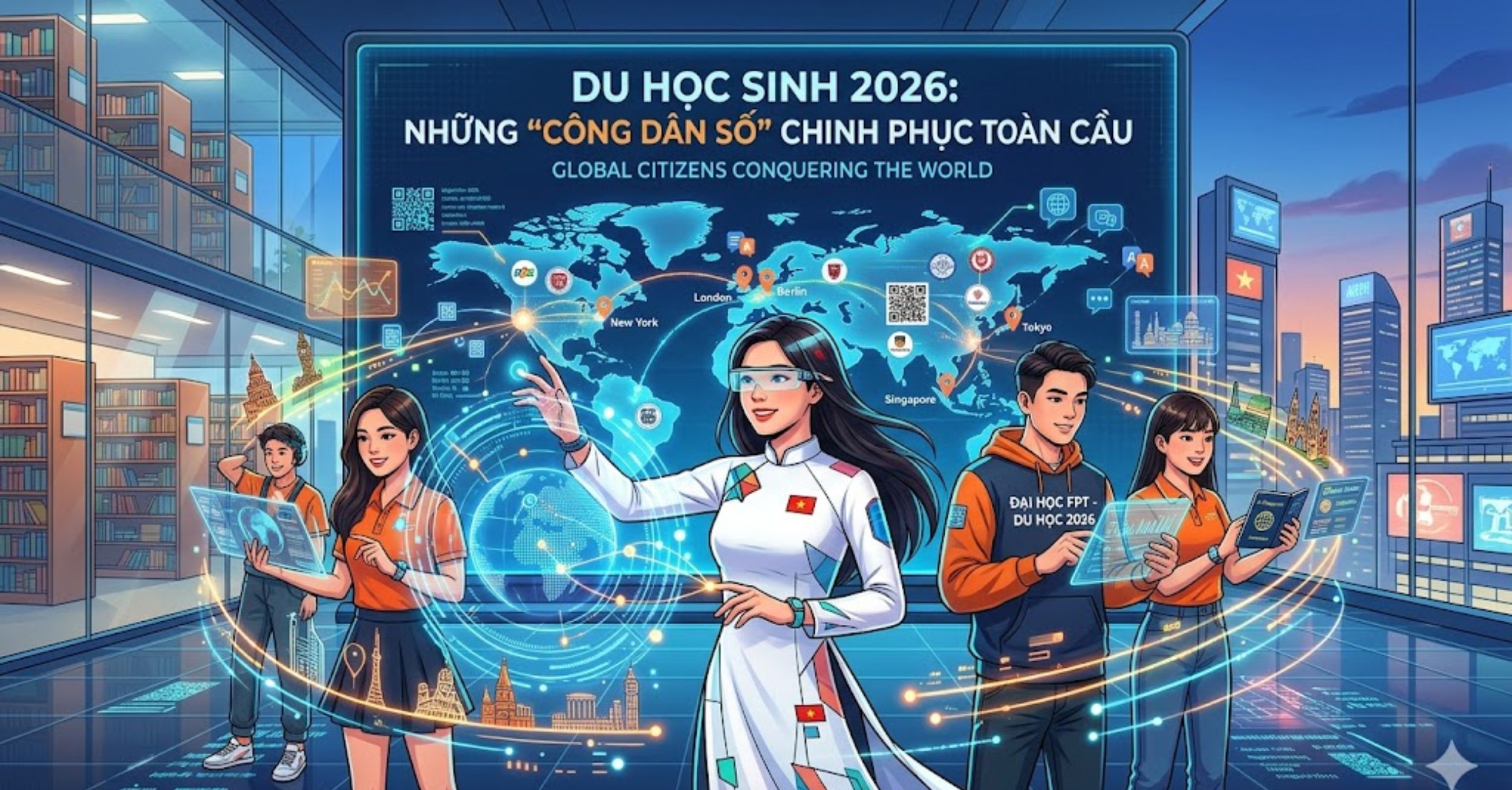 Du Học Sinh 2026: Những "Công Dân Số" Chinh Phục Toàn Cầu