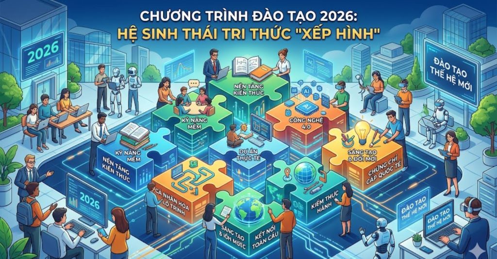Chương Trình Đào Tạo 2026: Hệ Sinh Thái Tri Thức "Xếp Hình"