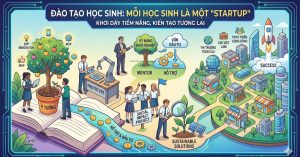ĐÀO TẠO HỌC SINH: MỖI HỌC SINH LÀ MỘT "STARTUP"