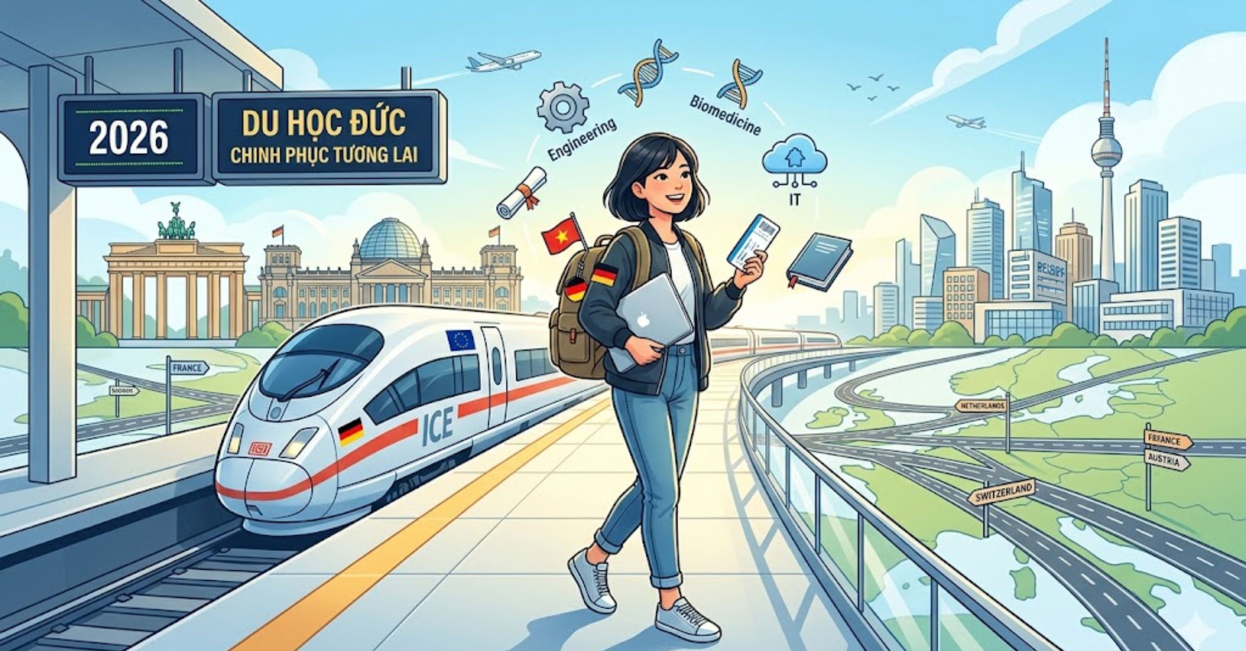 Du Học Đức 2026: Chinh Phục Tương Lai Tại Trái Tim Châu Âu