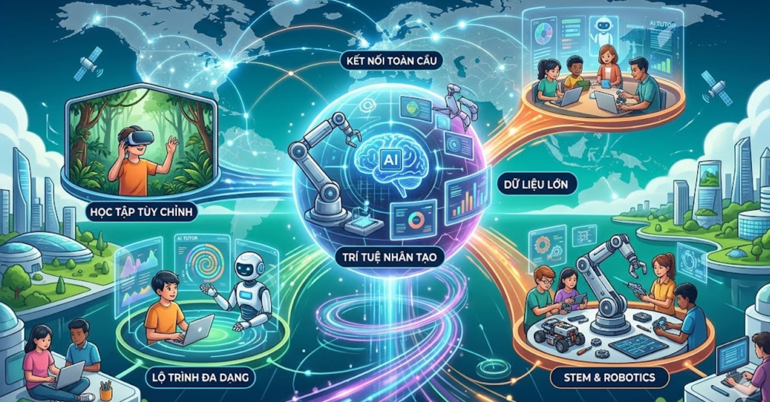Giáo Dục 4.0: Kỷ Nguyên Cá Nhân Hóa Toàn Cầu
