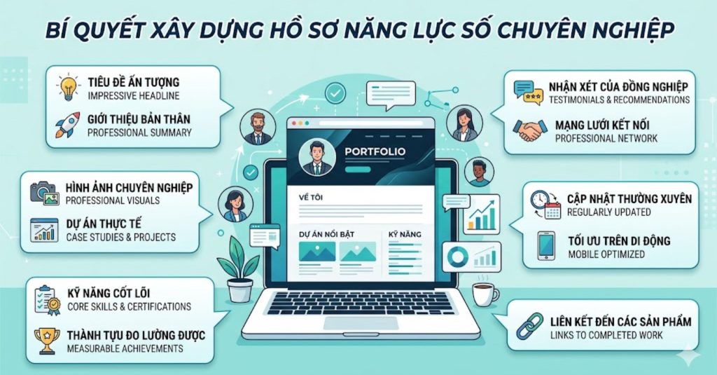 Bí Quyết Xây Dựng Hồ Sơ Năng Lực Số Chuyên Nghiệp