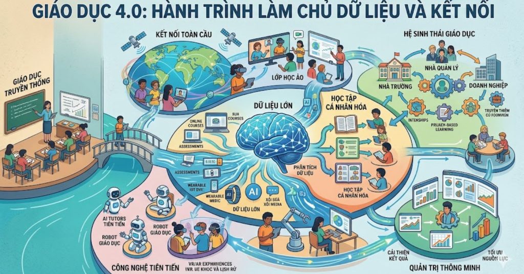 Giáo Dục 4.0: Hành Trình Làm Chủ Dữ Liệu Và Kết Nối