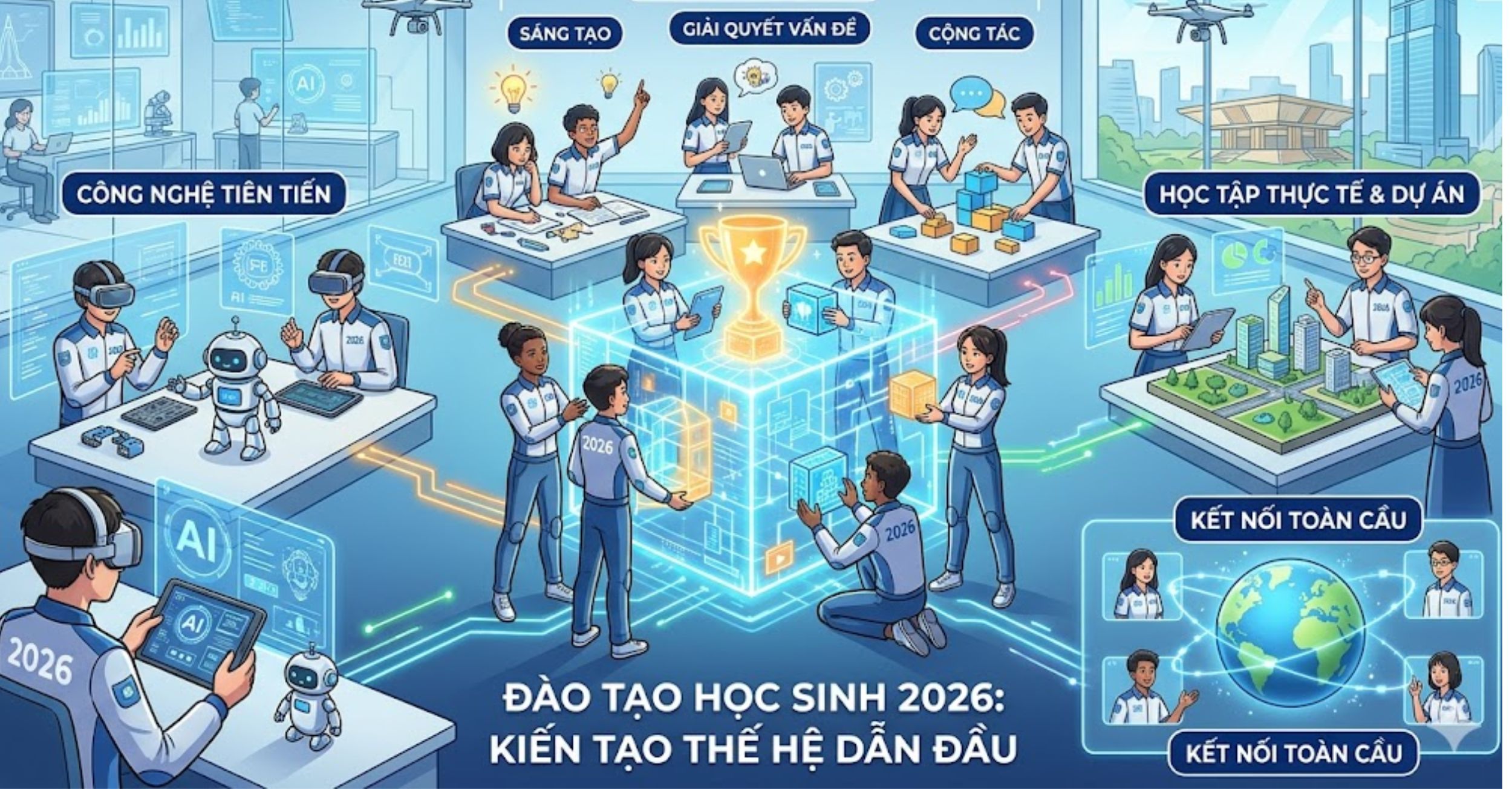 Đào Tạo Học Sinh 2026: Kiến Tạo Thế Hệ Dẫn Đầu