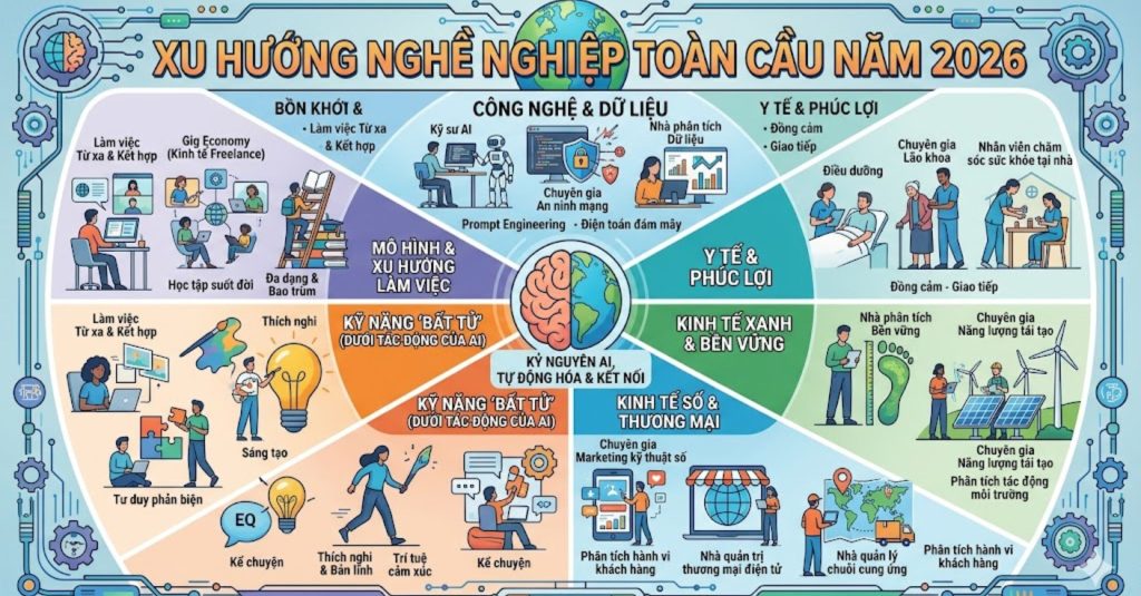Xu Hướng Nghề Nghiệp Toàn Cầu Năm 2026
