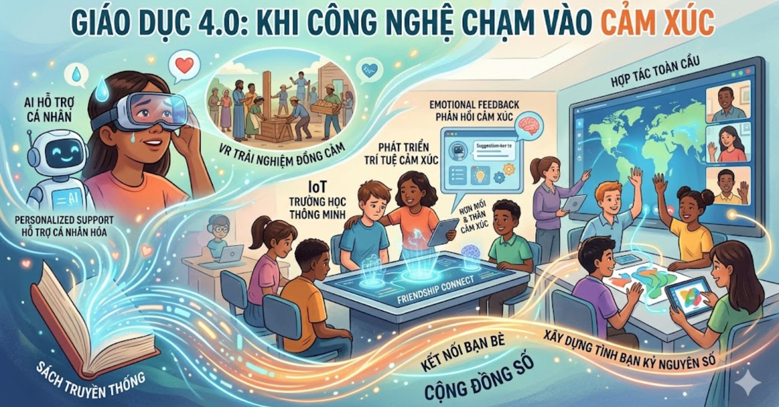 Giáo Dục 4.0: Khi Công Nghệ Chạm Vào Cảm Xúc