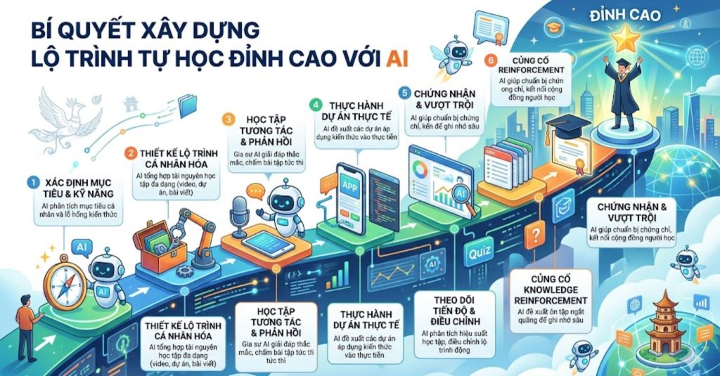 Bí Quyết Xây Dựng Lộ Trình Tự Học Đỉnh Cao Với AI
