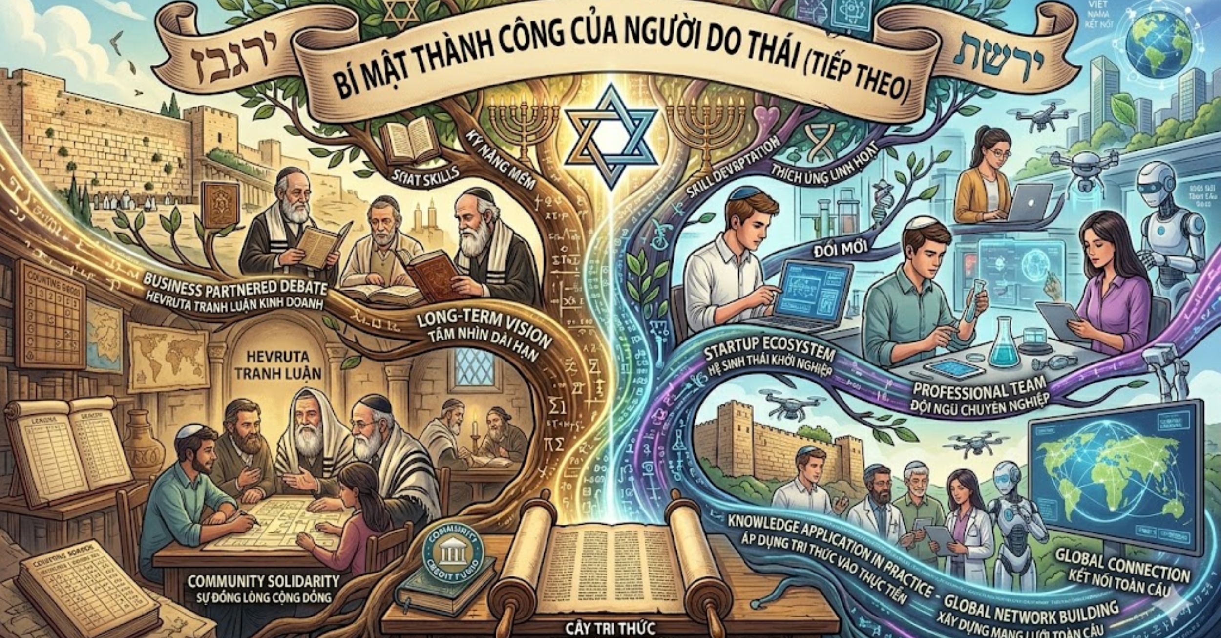 Bí Mật Thành Công Của Người Do Thái (Tiếp Theo)