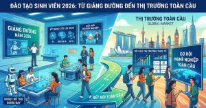 Đào Tạo Sinh Viên 2026: Từ Giảng Đường Đến Thị Trường Toàn Cầu