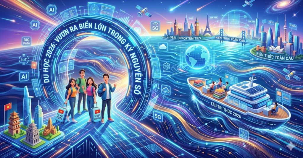 Du Học 2026: Vươn Ra Biển Lớn Trong Kỷ Nguyên Số