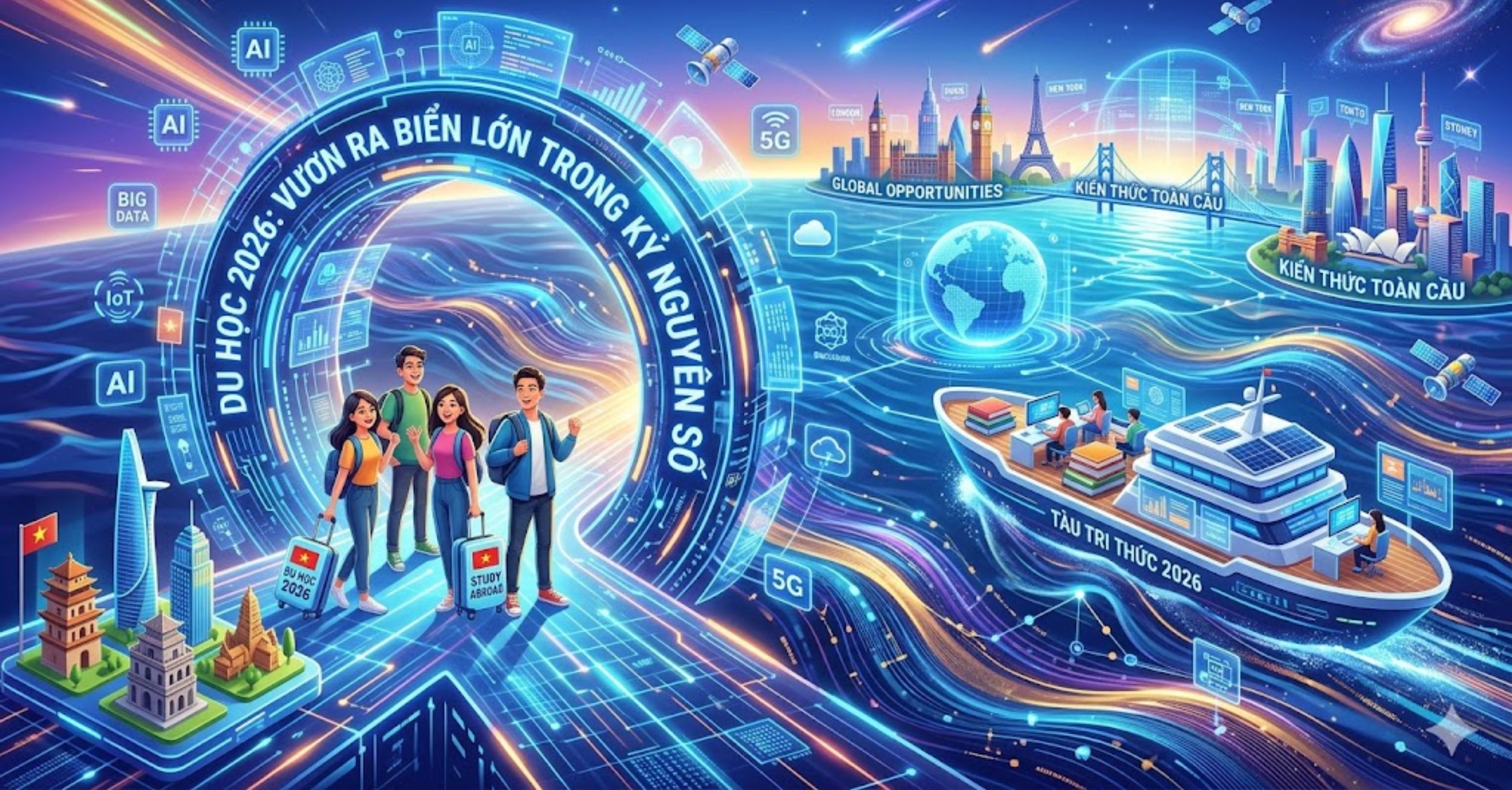 Du Học 2026: Vươn Ra Biển Lớn Trong Kỷ Nguyên Số