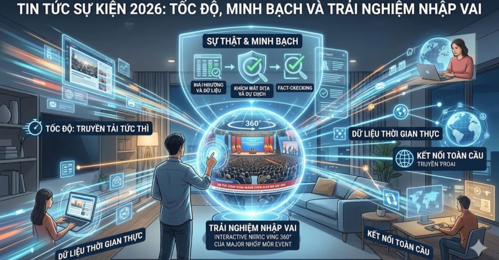 Tin Tức Sự Kiện 2026: Tốc Độ, Minh Bạch Và Trải Nghiệm Nhập Vai