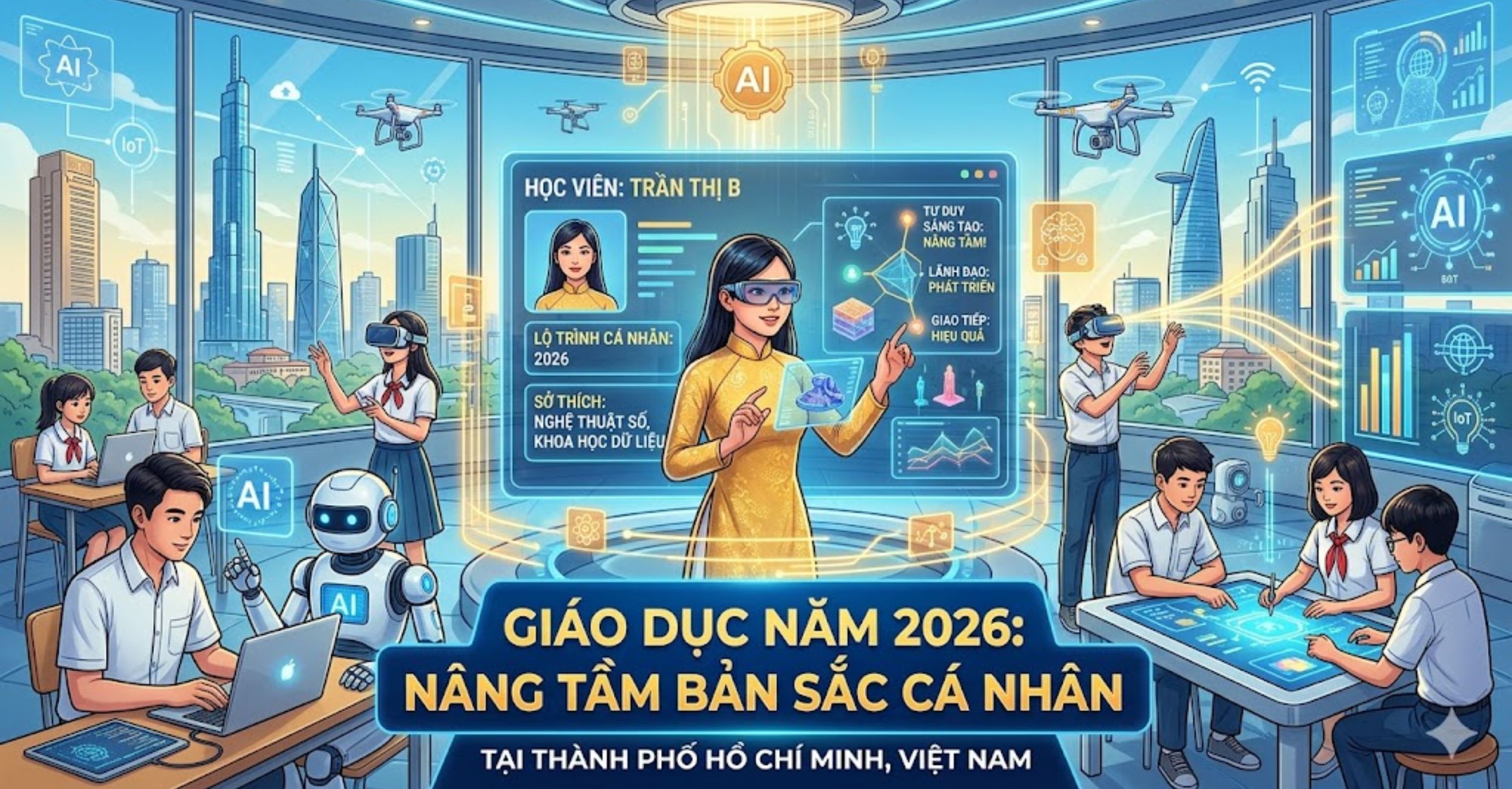 Giáo Dục 4.0 Năm 2026: Nâng Tầm Bản Sắc Cá Nhân