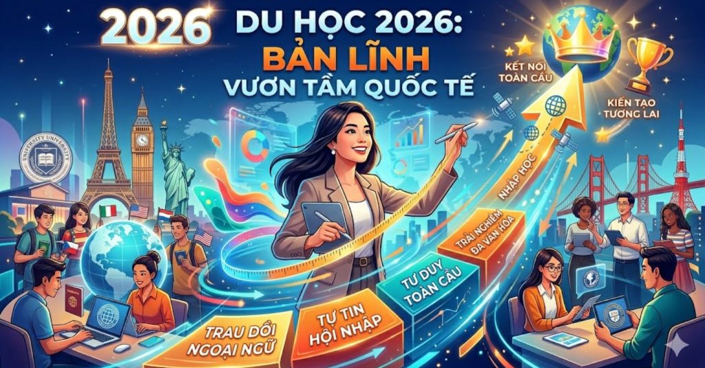 Du Học 2026: Bản Lĩnh Vươn Tầm Quốc Tế