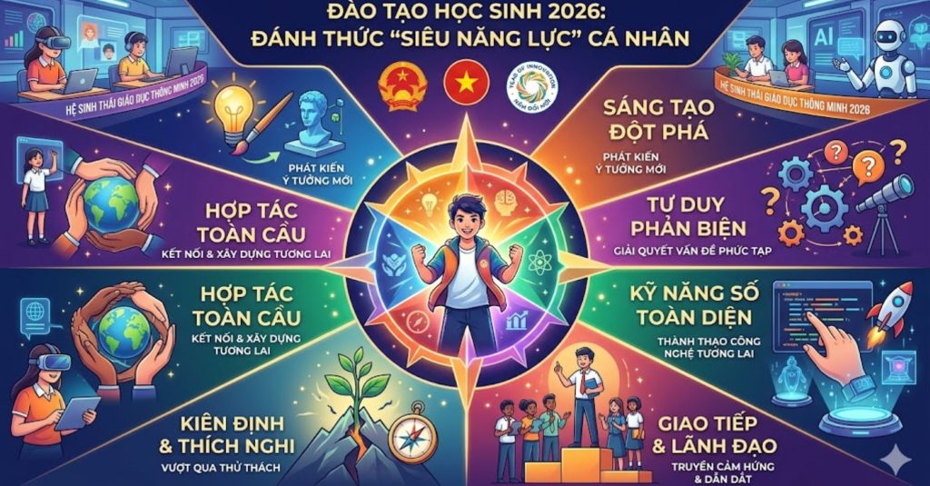 Đào Tạo Học Sinh 2026: Đánh Thức "Siêu Năng Lực" Cá Nhân