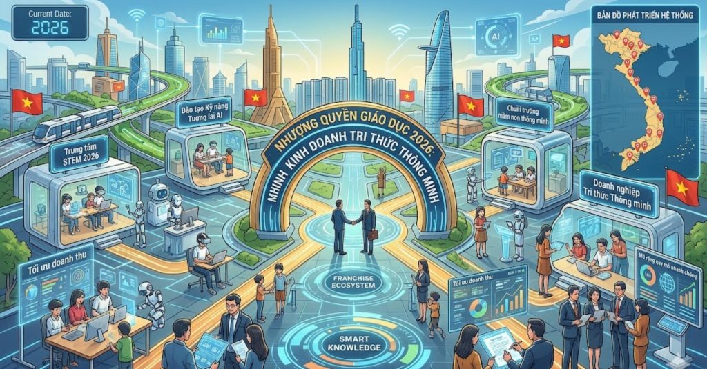 Nhượng Quyền Giáo Dục 2026: Kinh Doanh Tri Thức Thông Minh