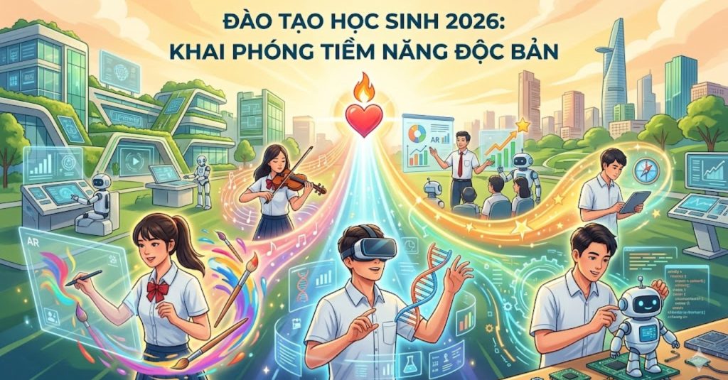 Đào Tạo Học Sinh 2026: Khai Phóng Tiềm Năng Độc Bản