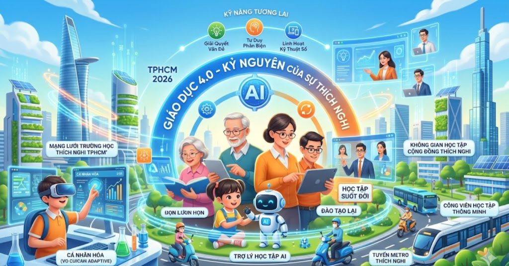 Giáo Dục 4.0 Năm 2026: Kỷ Nguyên Của Sự Thích Nghi