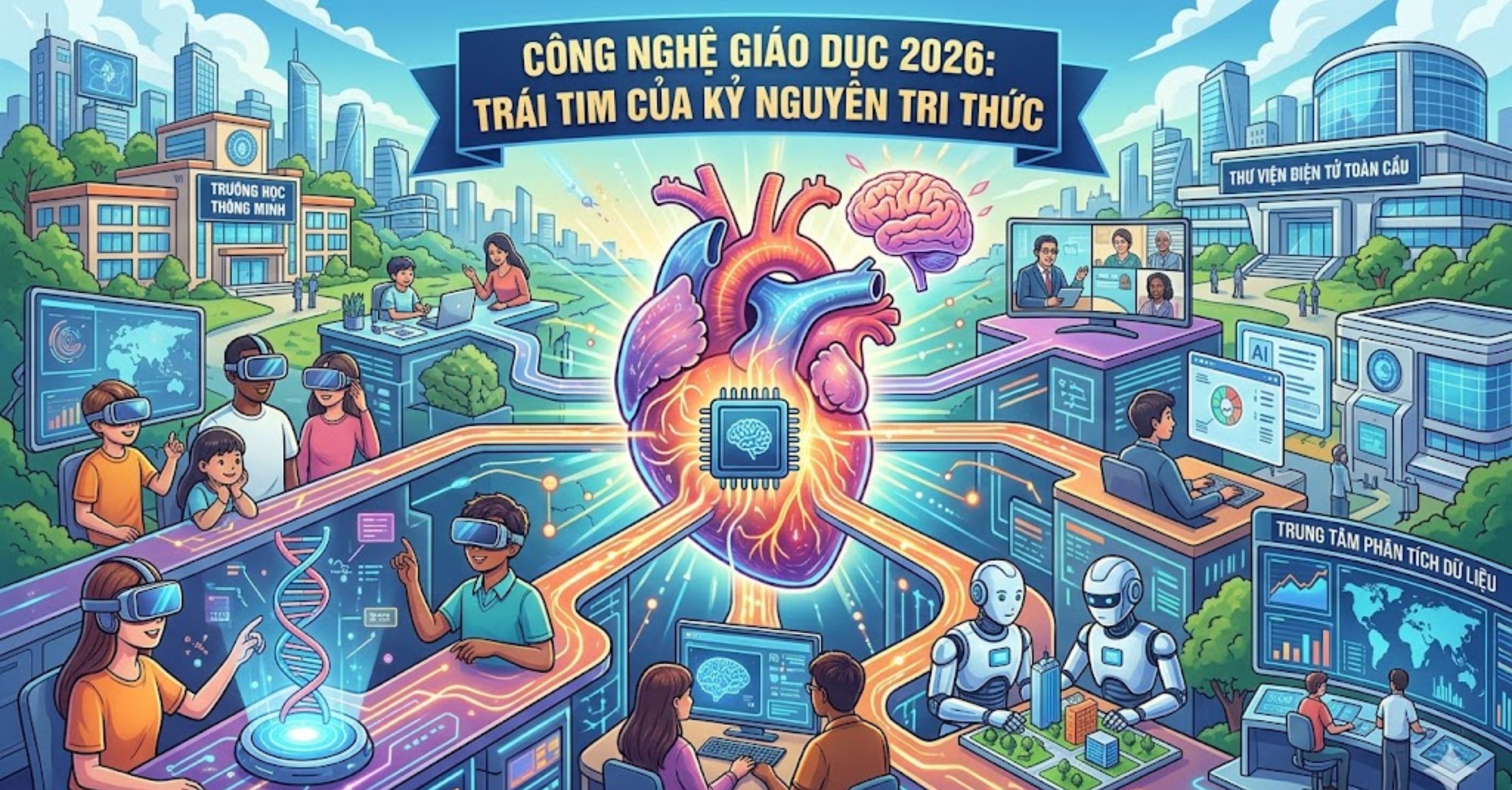 Công Nghệ Giáo Dục 2026: Trái Tim Của Kỷ Nguyên Tri Thức