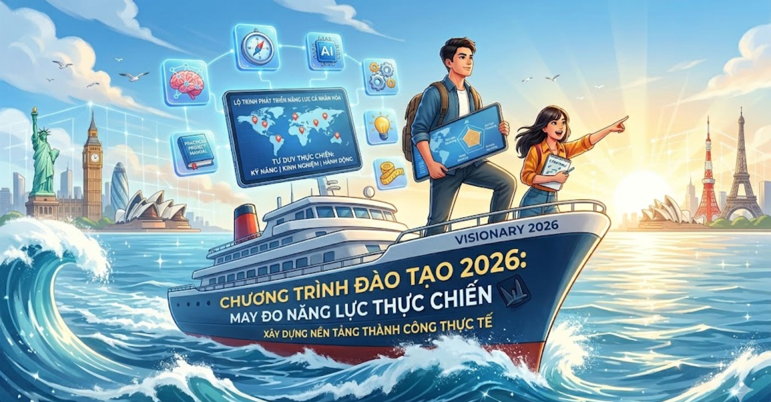 Chương Trình Đào Tạo 2026: May Đo Năng Lực Thực Chiến
