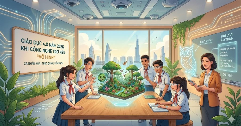 Giáo Dục 4.0 Năm 2026: Khi Công Nghệ Trở Nên "Vô Hình"