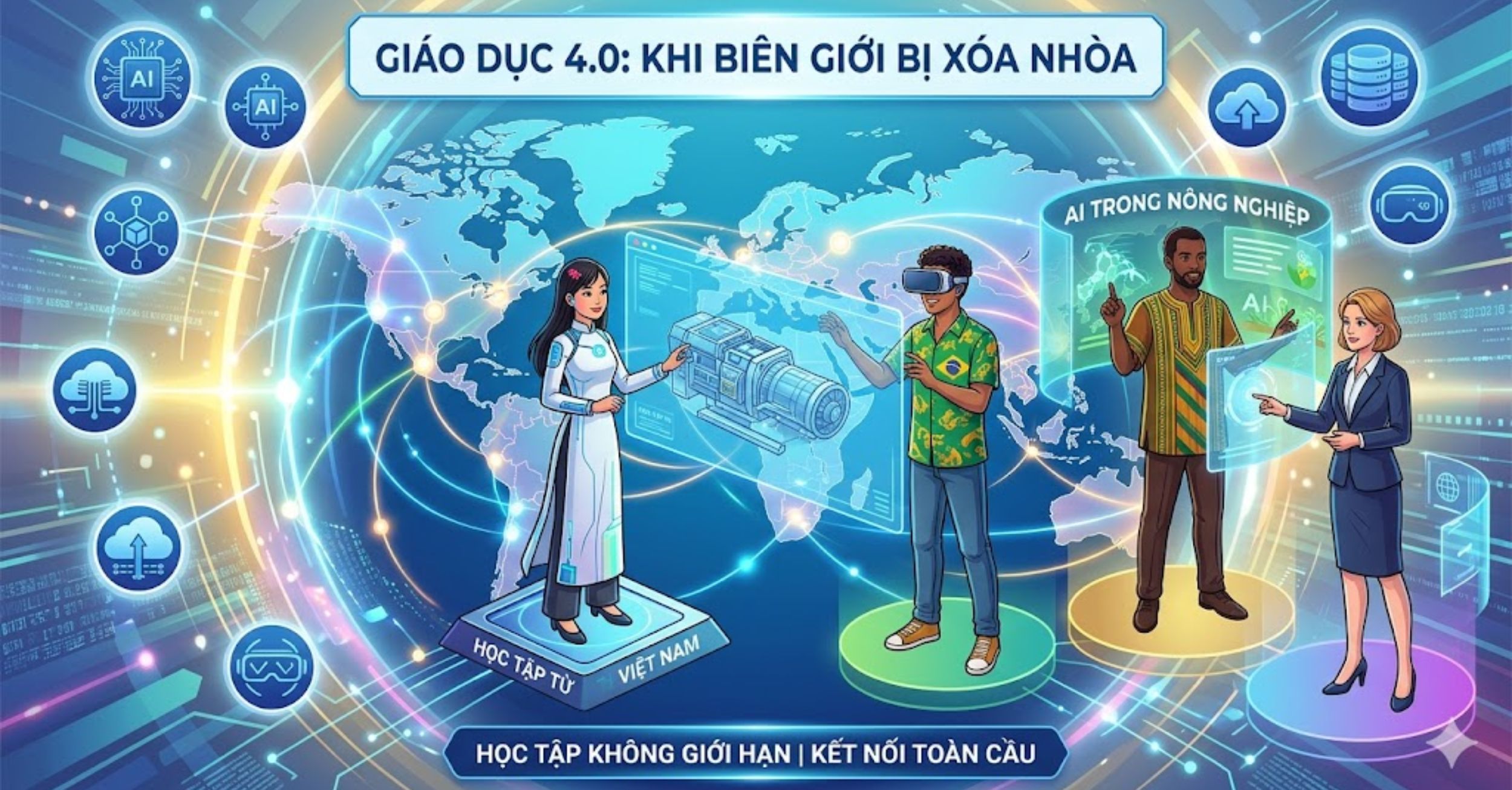 Giáo Dục 4.0: Khi Biên Giới Bị Xóa Nhòa