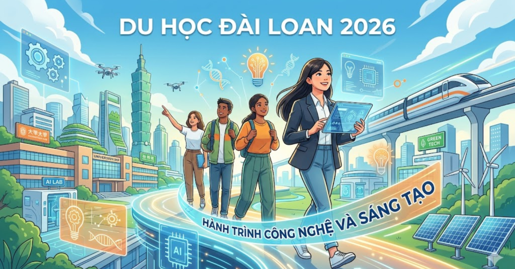 Du Học Đài Loan 2026: Hành Trình Công Nghệ Và Sáng Tạo
