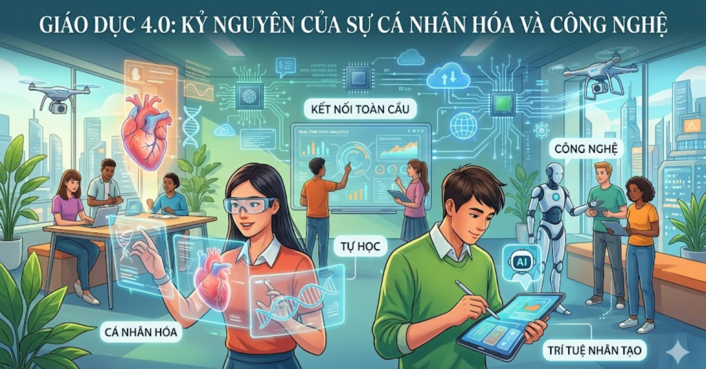 Giáo Dục 4.0: Kỷ Nguyên Của Sự Cá Nhân Hóa Và Công Nghệ