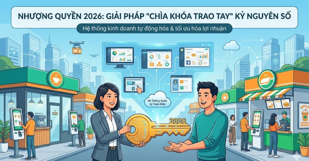 Nhượng Quyền 2026: Giải Pháp "Chìa Khóa Trao Tay" Kỷ Nguyên Số