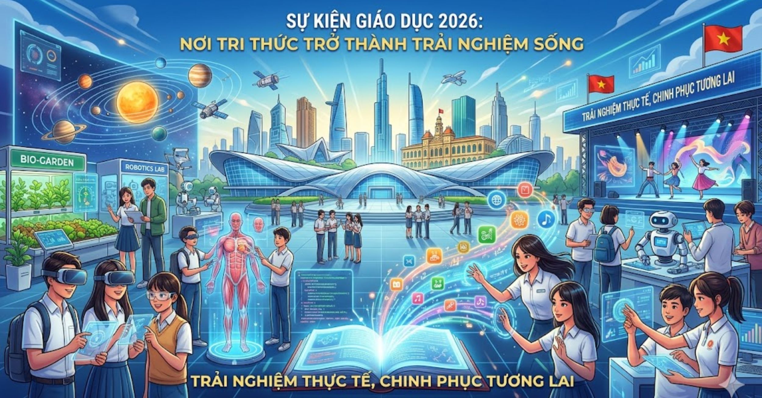 Sự Kiện Giáo Dục 2026: Nơi Tri Thức Trở Thành Trải Nghiệm Sống