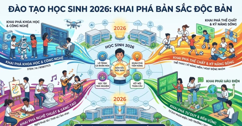 Đào Tạo Học Sinh 2026: Khai Phá Bản Sắc Độc Bản