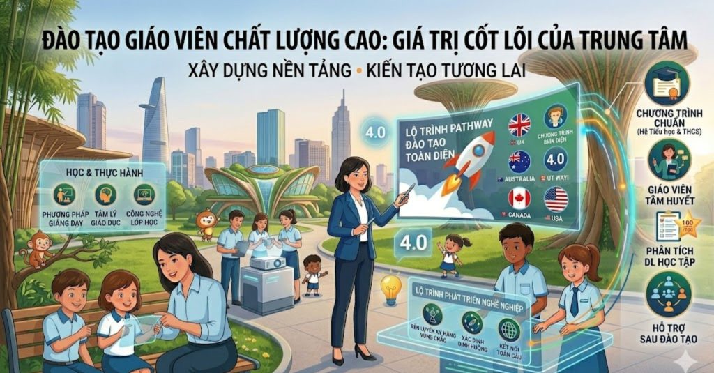 Đào Tạo Giáo Viên Chất Lượng Cao: Giá Trị Cốt Lõi Của Trung Tâm