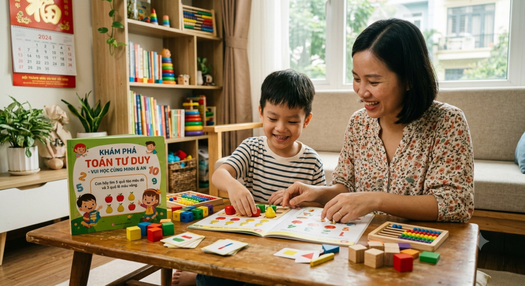 Bí quyết giúp con hết sợ môn toán nhờ phương pháp toán tư duy từ sớm