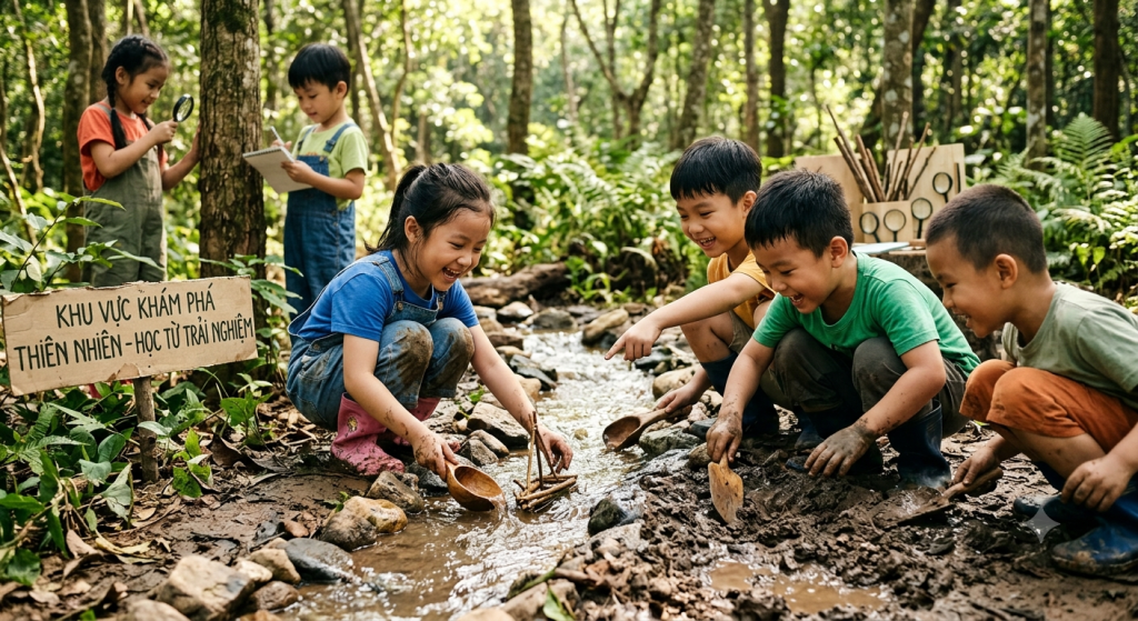 Vì Sao Trẻ Học Bằng Trải Nghiệm Ghi Nhớ Lâu Hơn Học Thuộc?