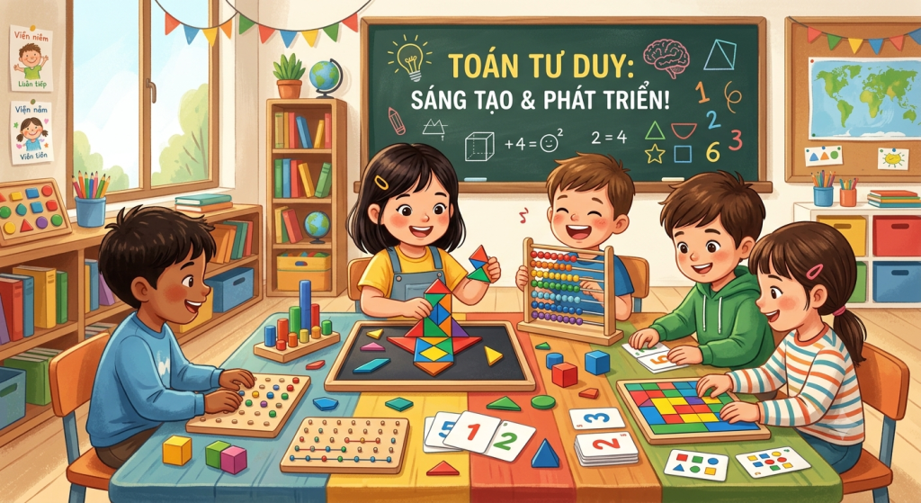 Gobefun bật mí: Lợi ích bất ngờ khi trẻ học toán tư duy từ sớm