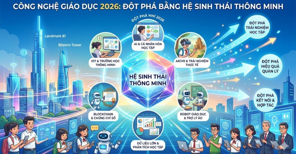 Công Nghệ Giáo Dục 2026: Đột Phá Bằng Hệ Sinh Thái Thông Minh