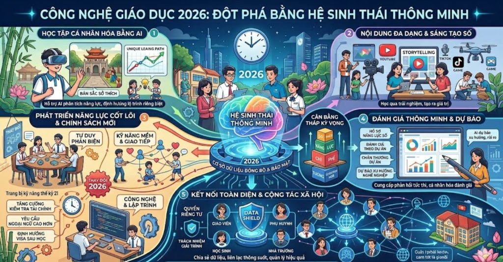 Công Nghệ Giáo Dục 2026: Đột Phá Bằng Hệ Sinh Thái Thông Minh
