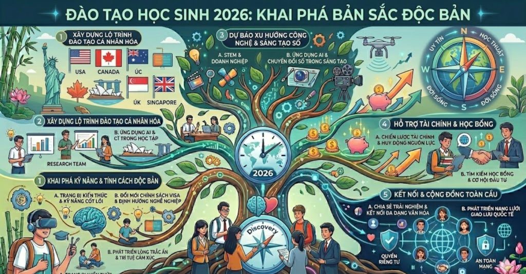 Đào Tạo Học Sinh 2026: Khai Phá Bản Sắc Độc Bản
